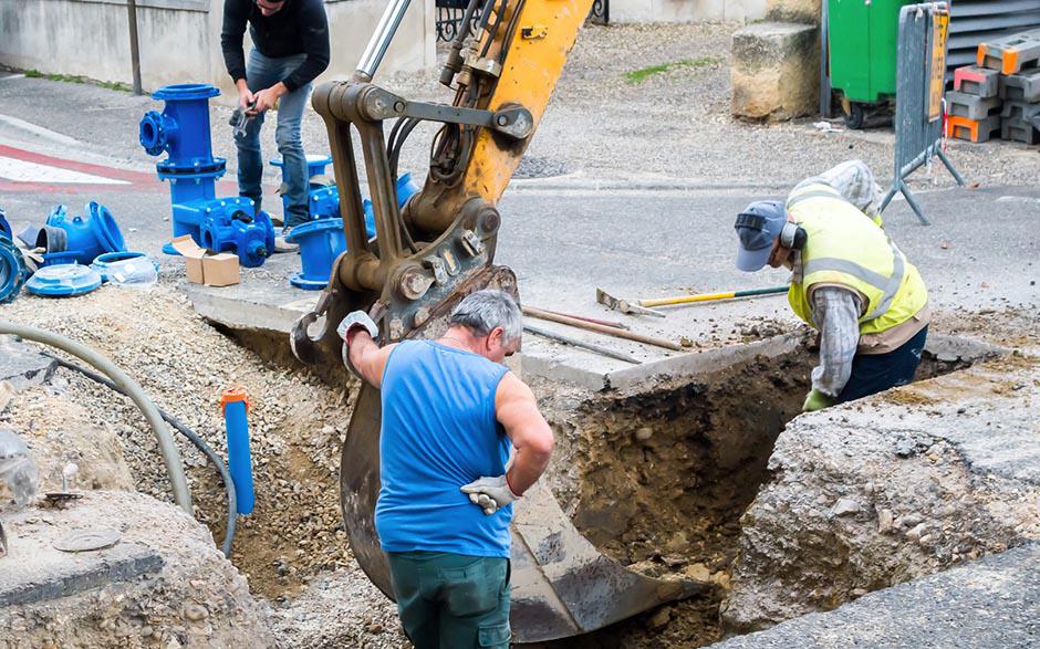 travaux assainissement prix Mantes-la-Jolie